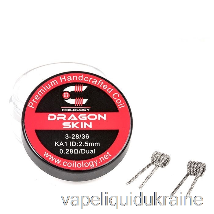 Vape Ukraine Coilology Performance Prebuilt Coils Dragon Skin - 0.28ohm KA1